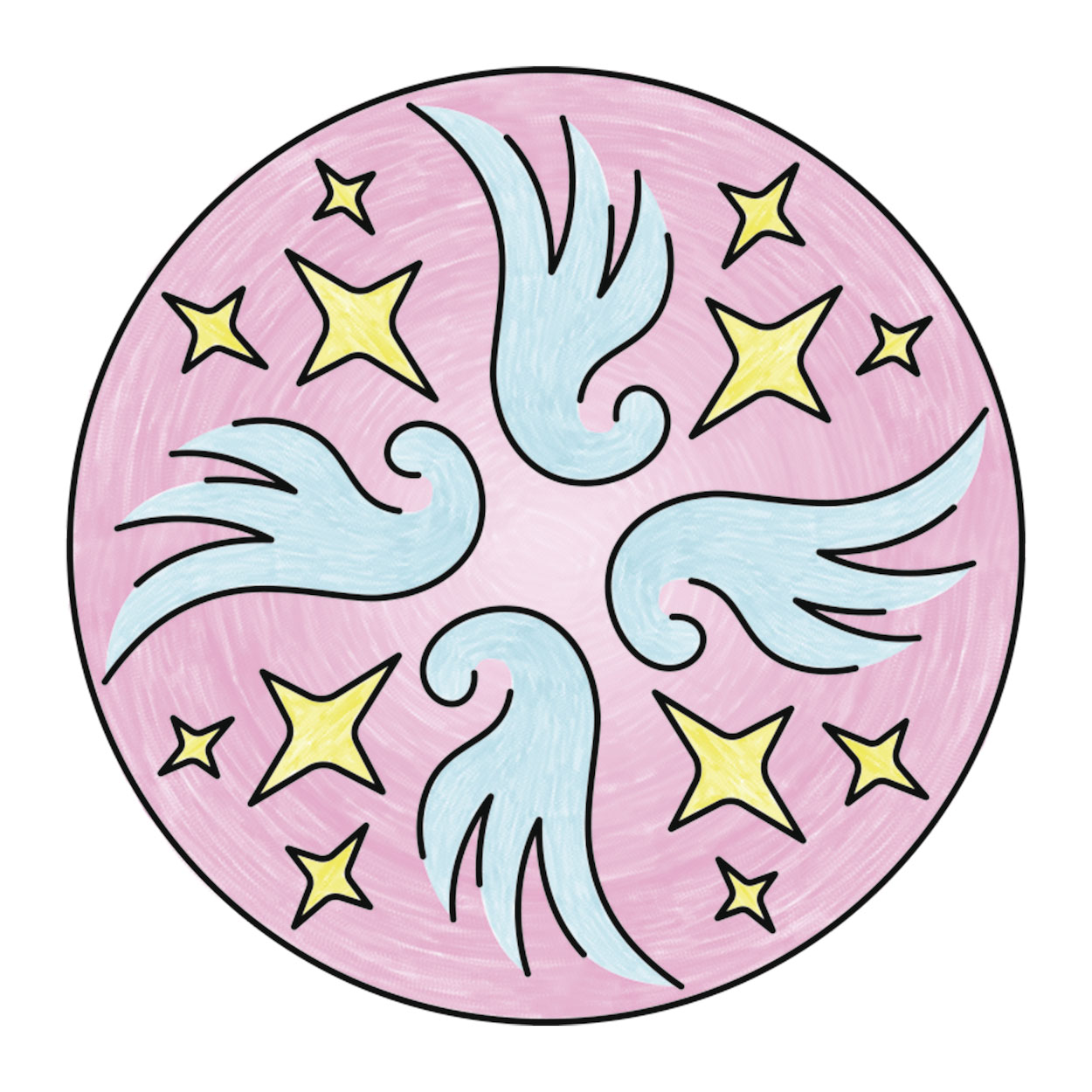 Mandala-Designer 2in1 - Eenhoorn