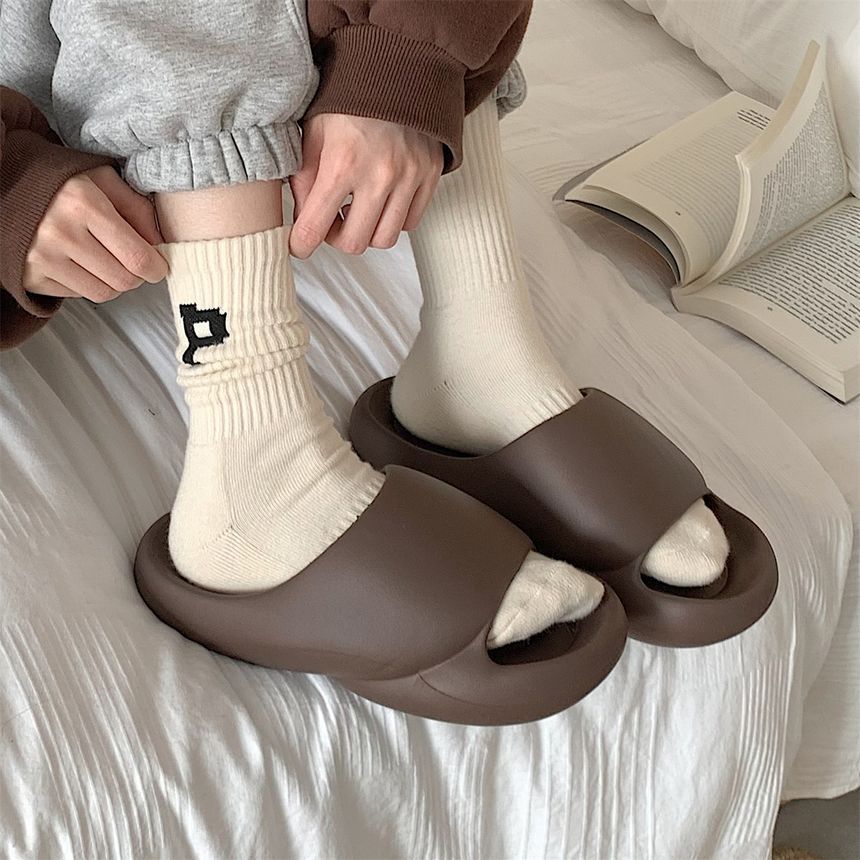 Dalli Daisy - Platform pantoffels voor thuis