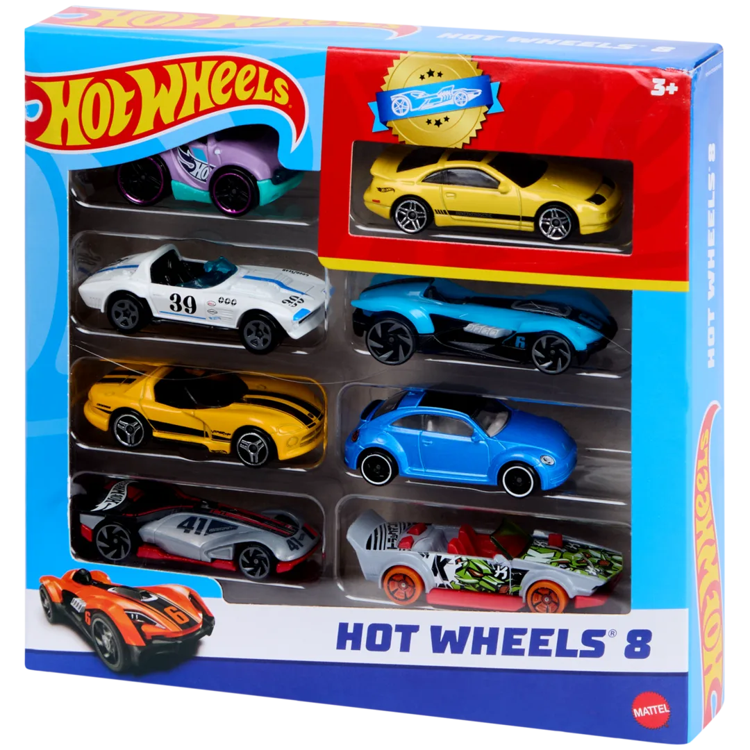 Hot Wheels speelgoedauto's 8 stuks | diverse varianten