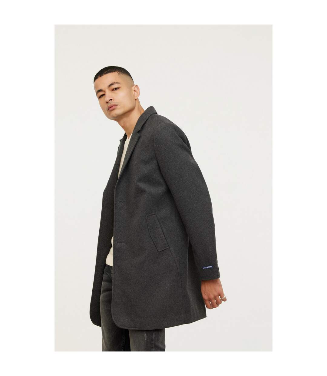 Manteau manches longues polyester slim FROMBE