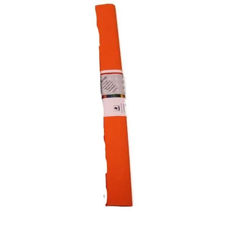 Staufen Werola Feinkrepp 50x250cm mit Banderole rotorange