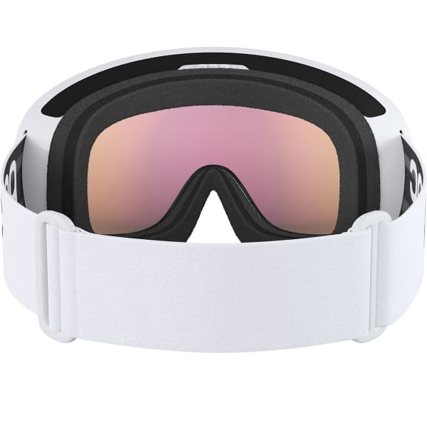 Masque de ski POC FOVEA HYDROGEN WHITE/PARTLY SUNNY ORANGE
