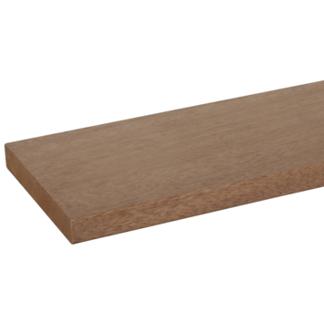 Schaaflat hardhout 21x140mm 270cm