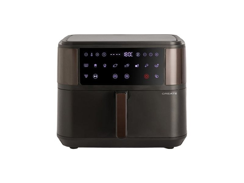 Create Fritteuse Fryer Air Dual 10 l Heissluftfritteuse mit 10 l, Dual-Korb und Touchscreen