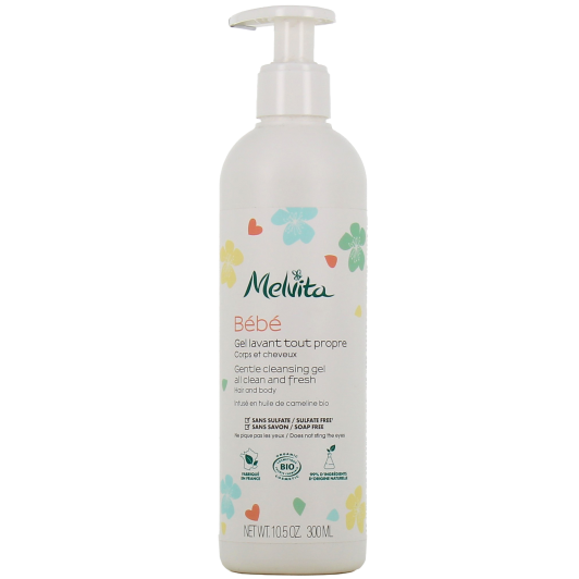Gel lavant corps et cheveux bébé Melvita