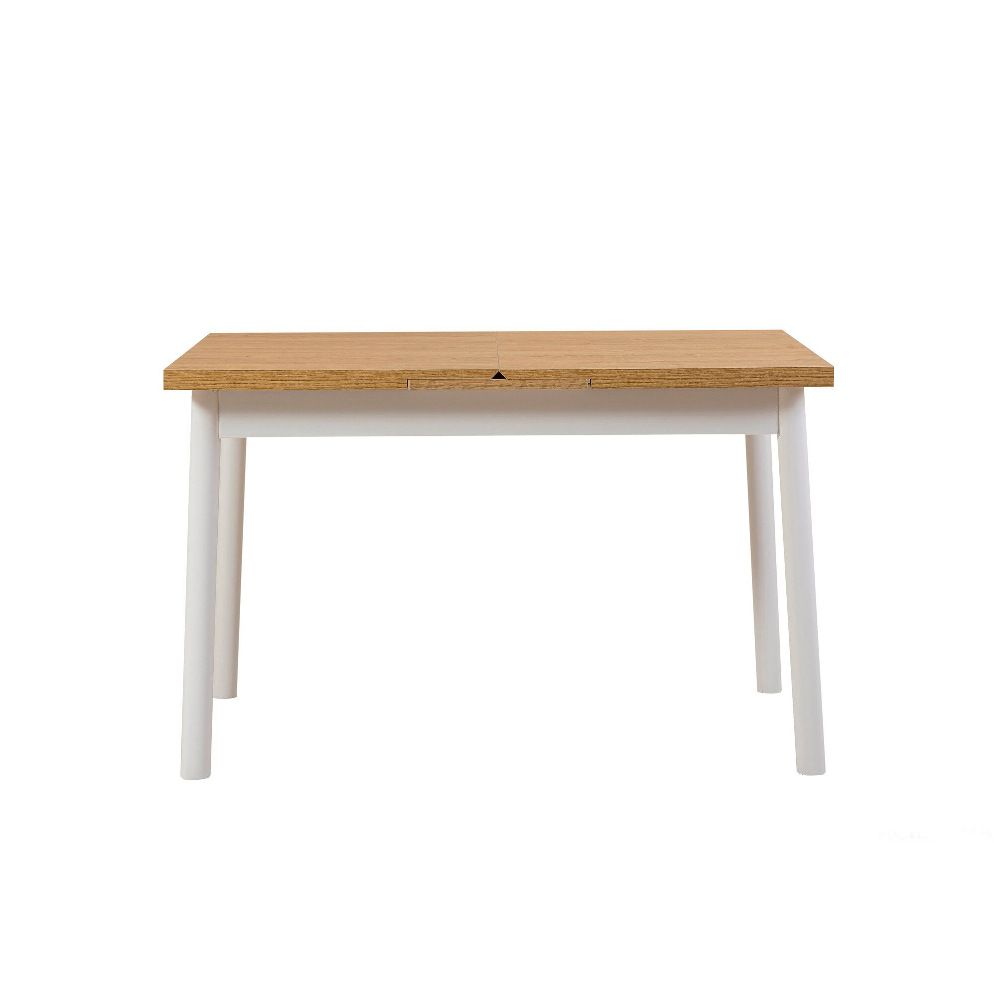 Wooden Art Table + 2 Chaises + Banc Olv blanc
