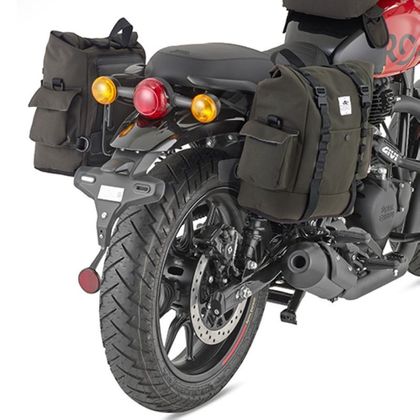 Sacoches cavalières Kappa RB100RS (14 litres) l'unité Universel - Gris / Vert