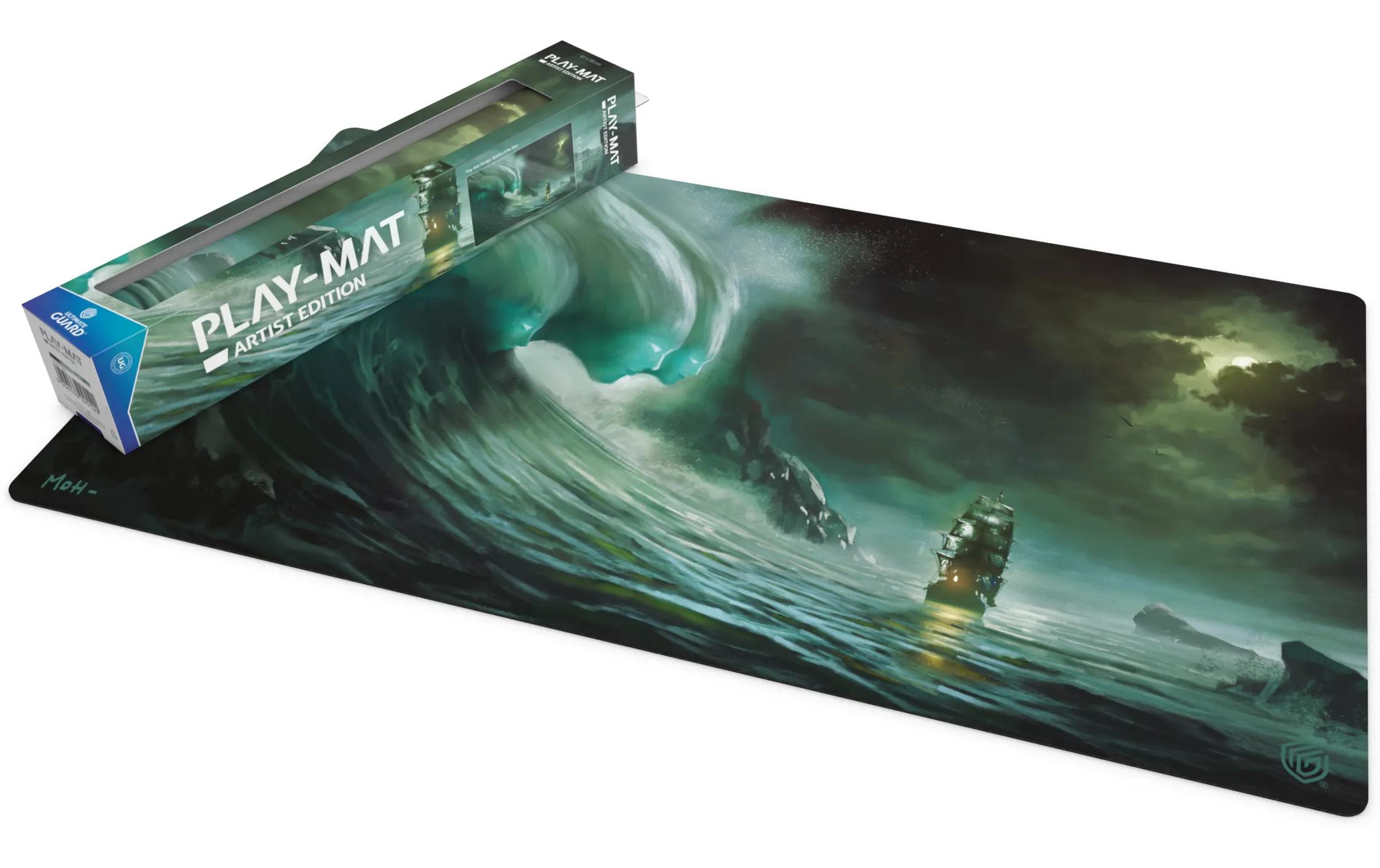 Playmat Artist Edition Spirits of the SeaWeiche und rutschfeste Spielunterlage designt von Maël Ollivier-Henry
