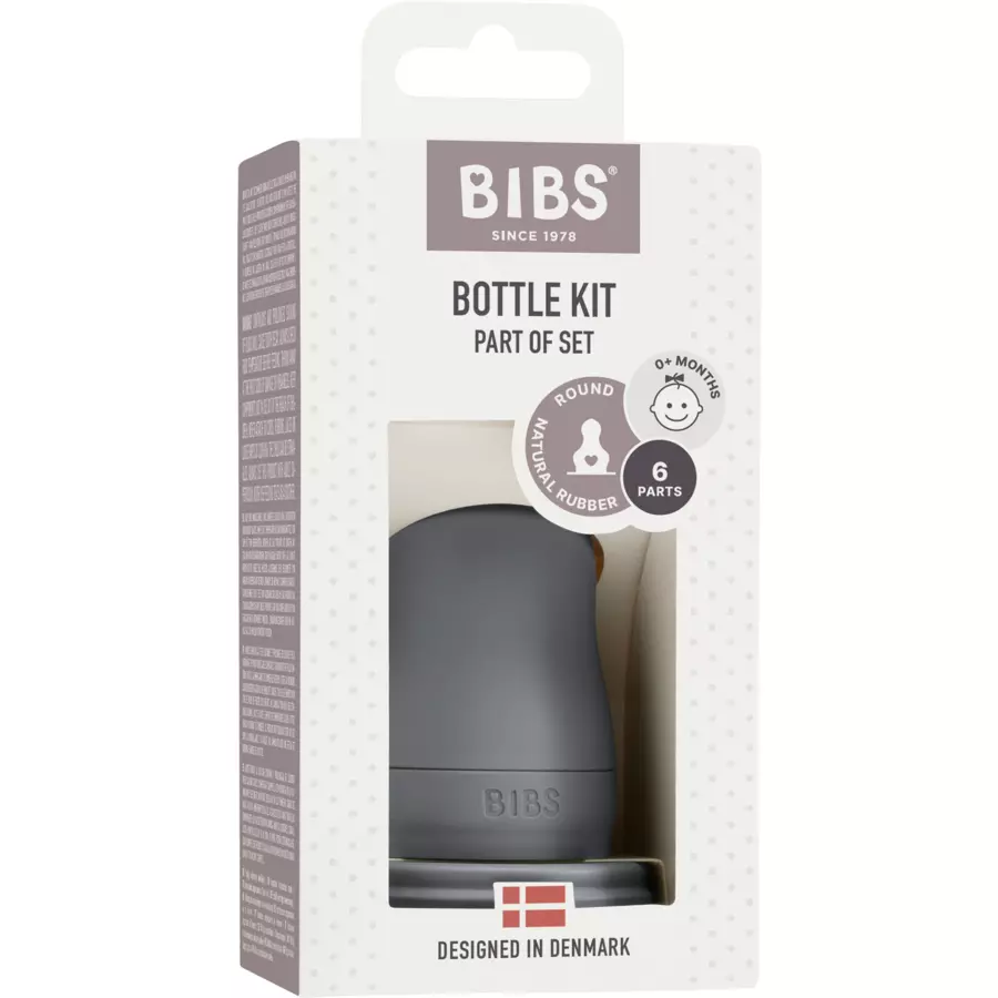 BIBS® Flaschenset langsamer Durchfluss, Iron