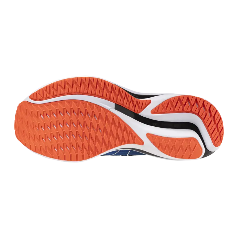 Mizuno Wave Rider 28 Hardloopschoenen Rood/Wit/Blauw Heren