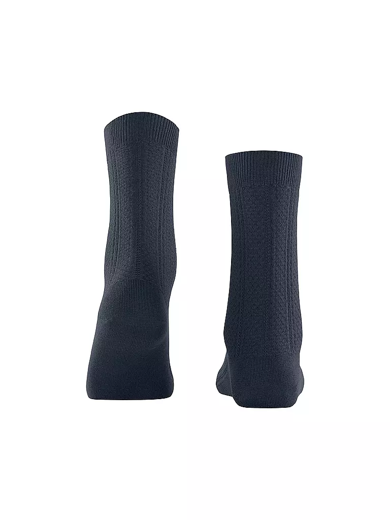 FALKE Socken NEEDLEPOINT space blue blau