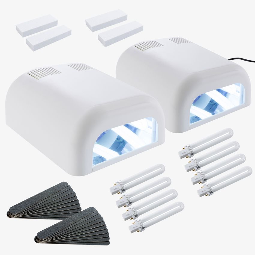 2x UV Lichthärtungsgerät 36W