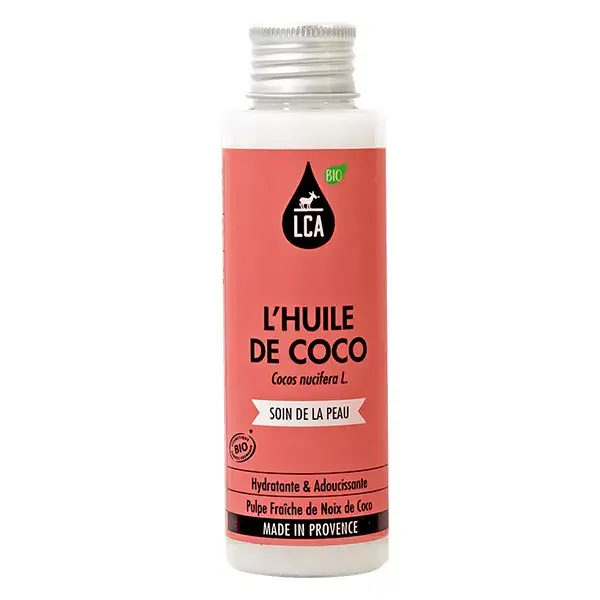 Óleo Vegetal de Coco Orgânico LCA 100 ml