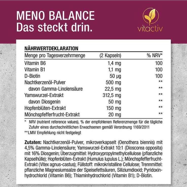 Meno Balance Kapseln, 60 St