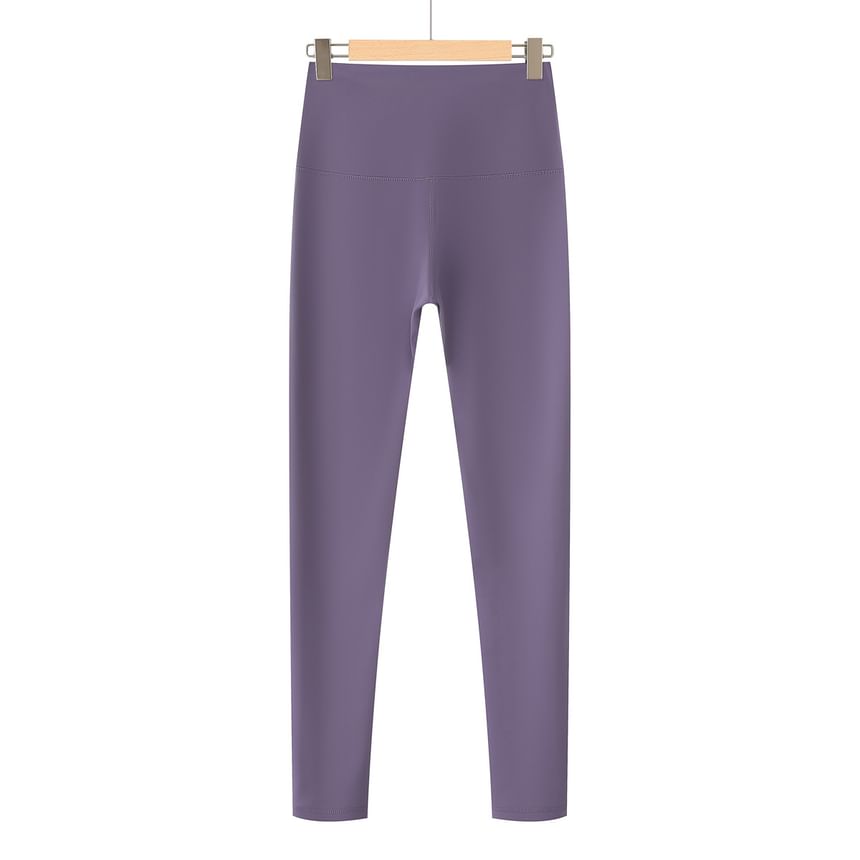 Asiris - Hoge taille effen legging