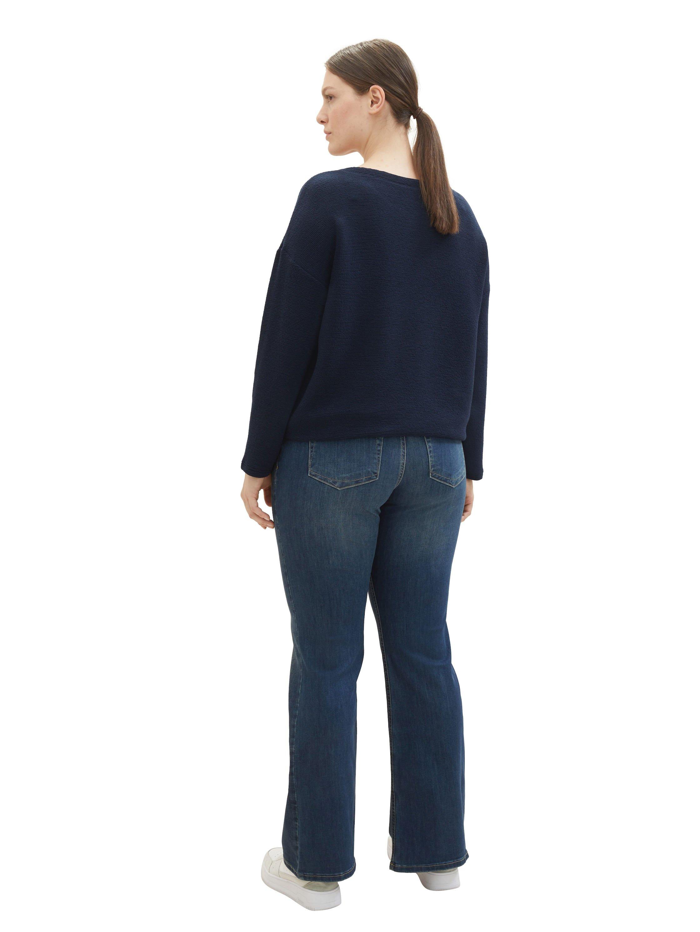 Bootcut Jeans in Used-Optik