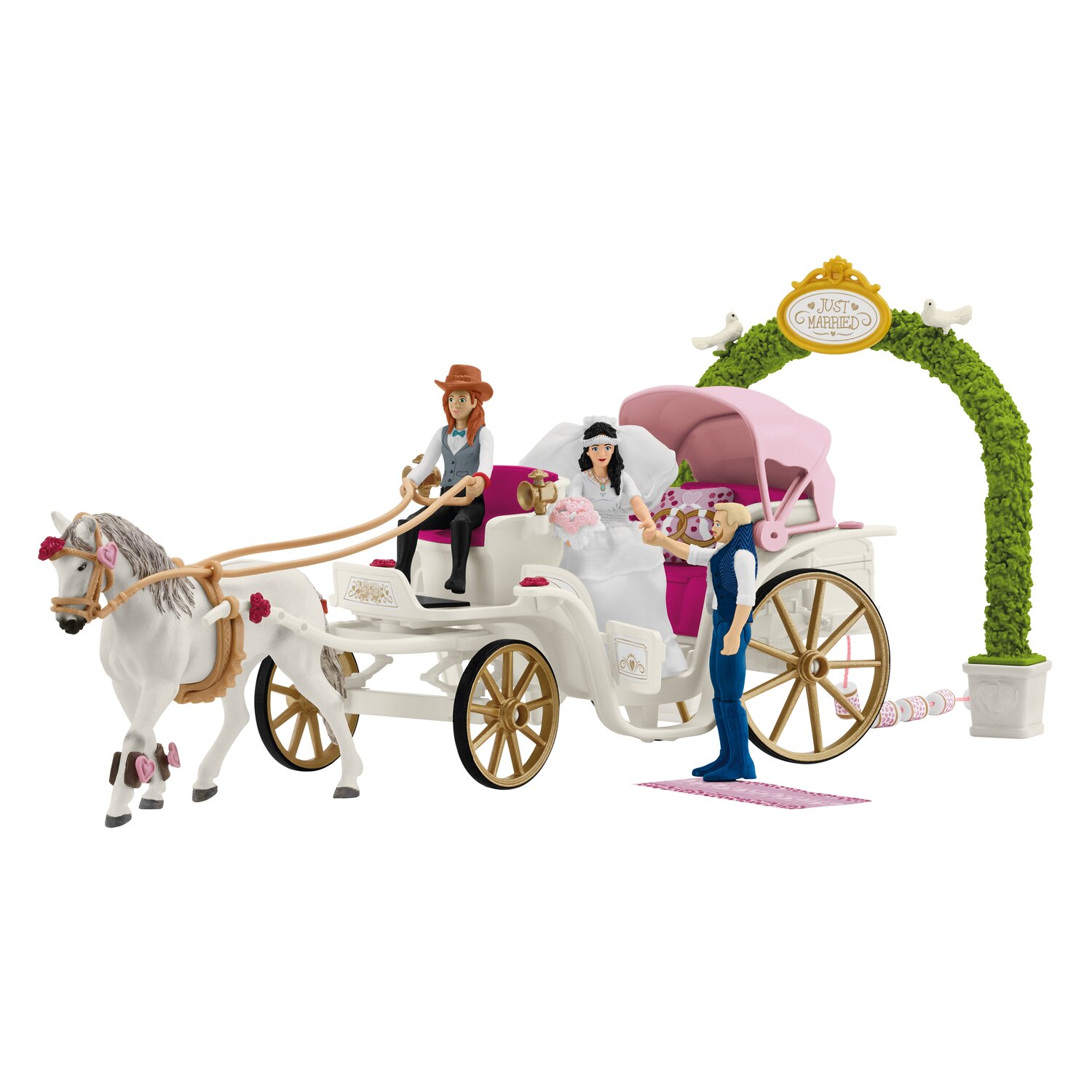 Schleich HORSE CLUB Hochzeitskutsche