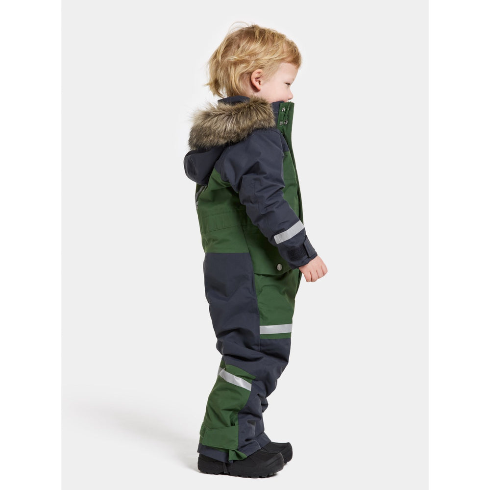Køb Didriksons Pine Green Bjärven Kids Flyverdragt 12 | Luksusbaby