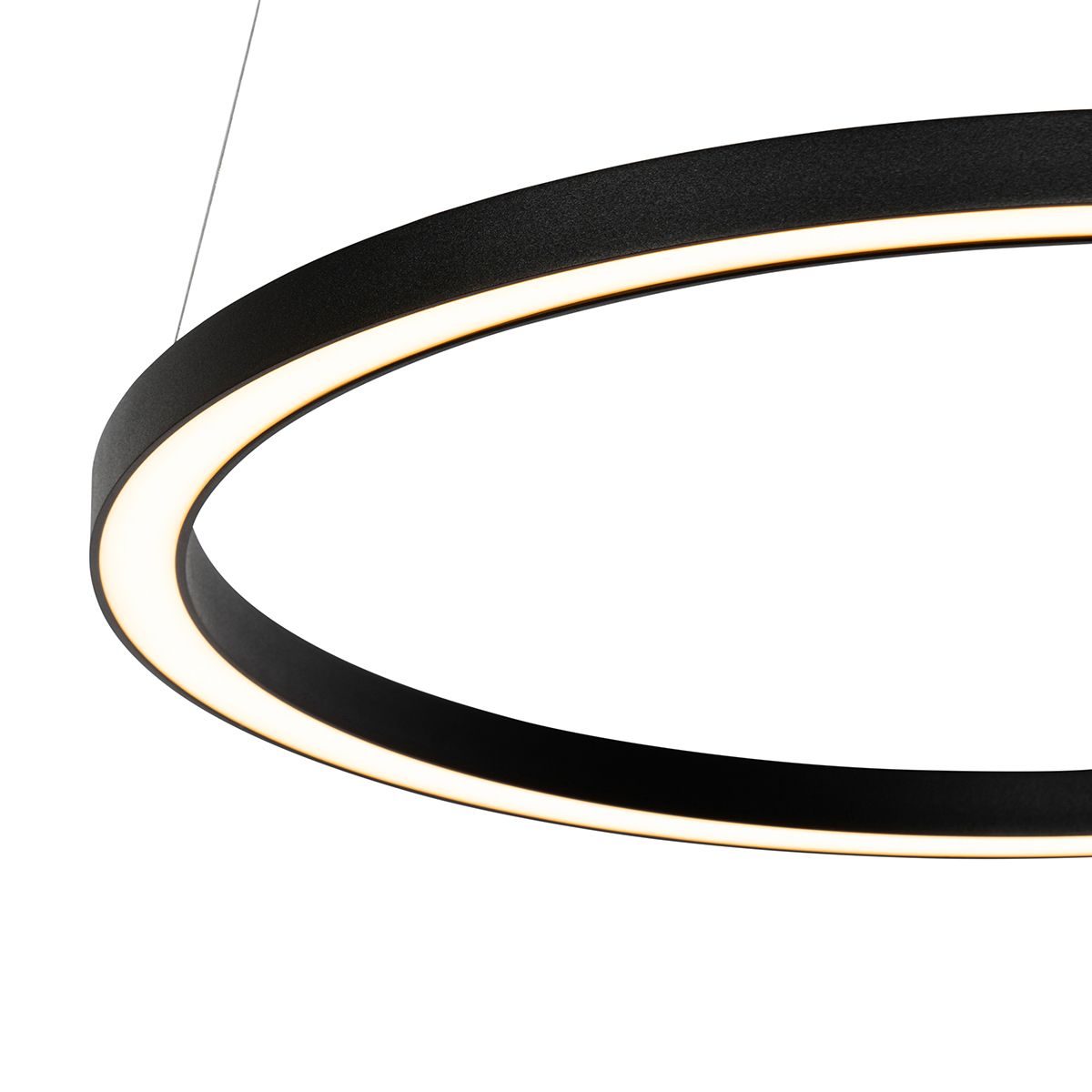 Hanglamp zwart 60 cm incl. LED 3-staps dimbaar - Girello