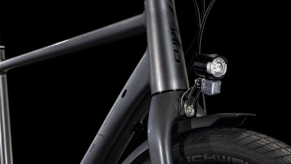Cube Hyde ONE FE Graphite - Herrecykel - 2025