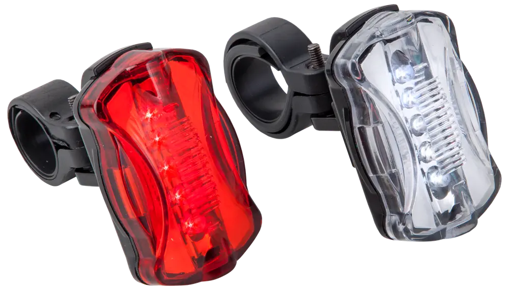 Greenfield LED-cykellygtesæt 5 LED