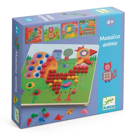 Djeco Lernspiele: Mosaico animo