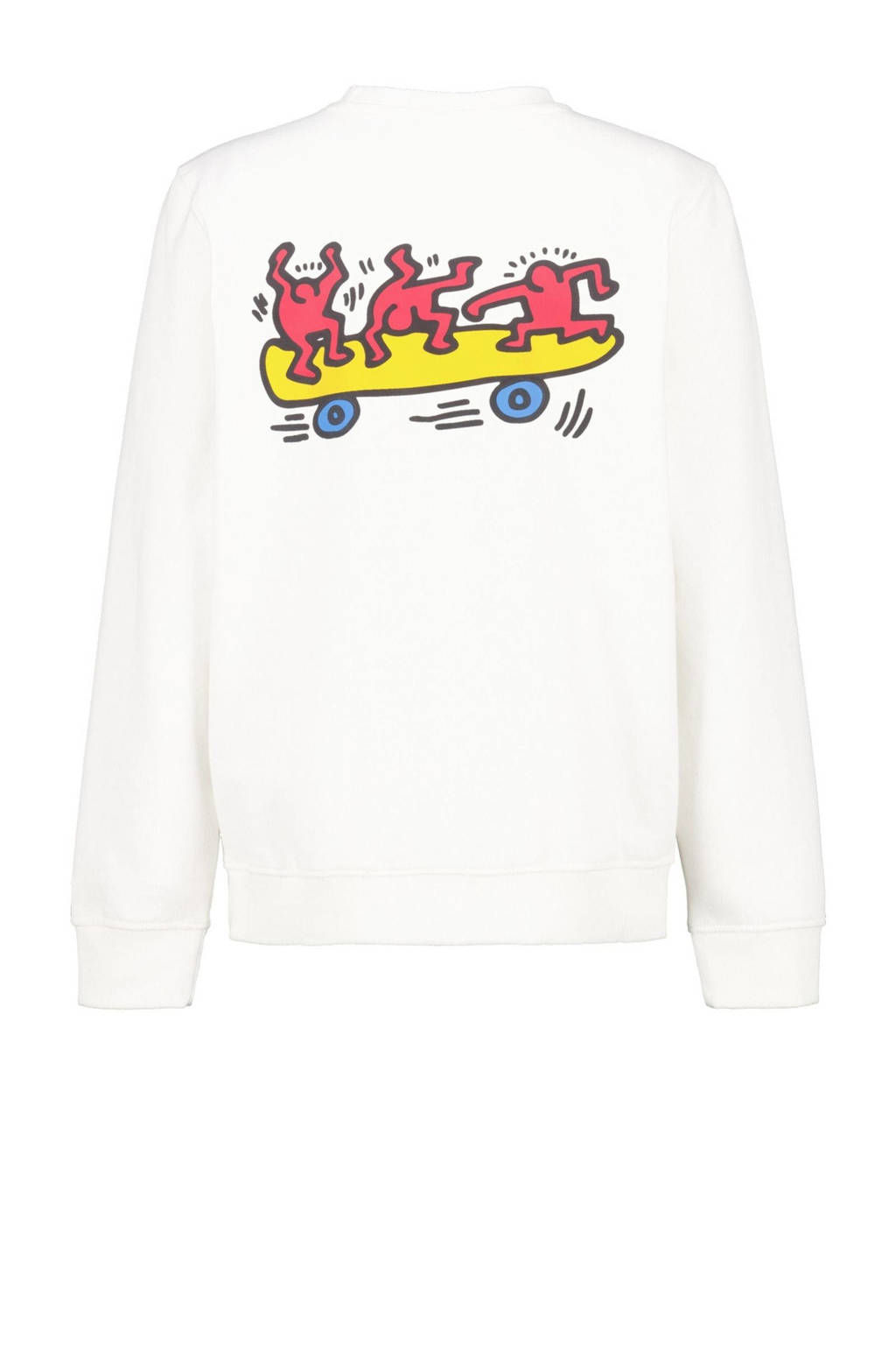 America Today sweater met backprint wit