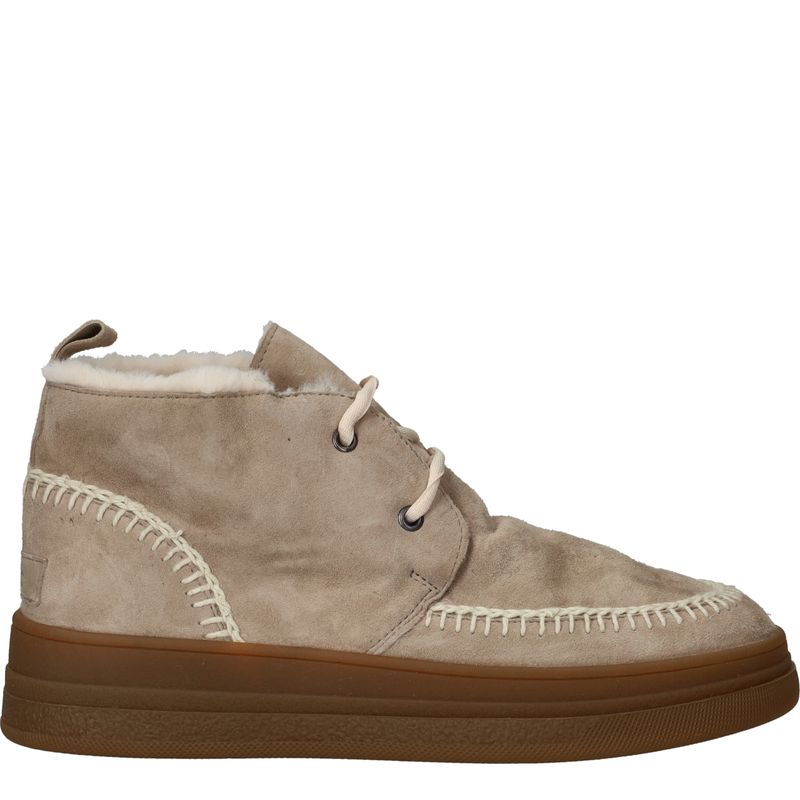 Iqonic Veterschoenen Beige Dames