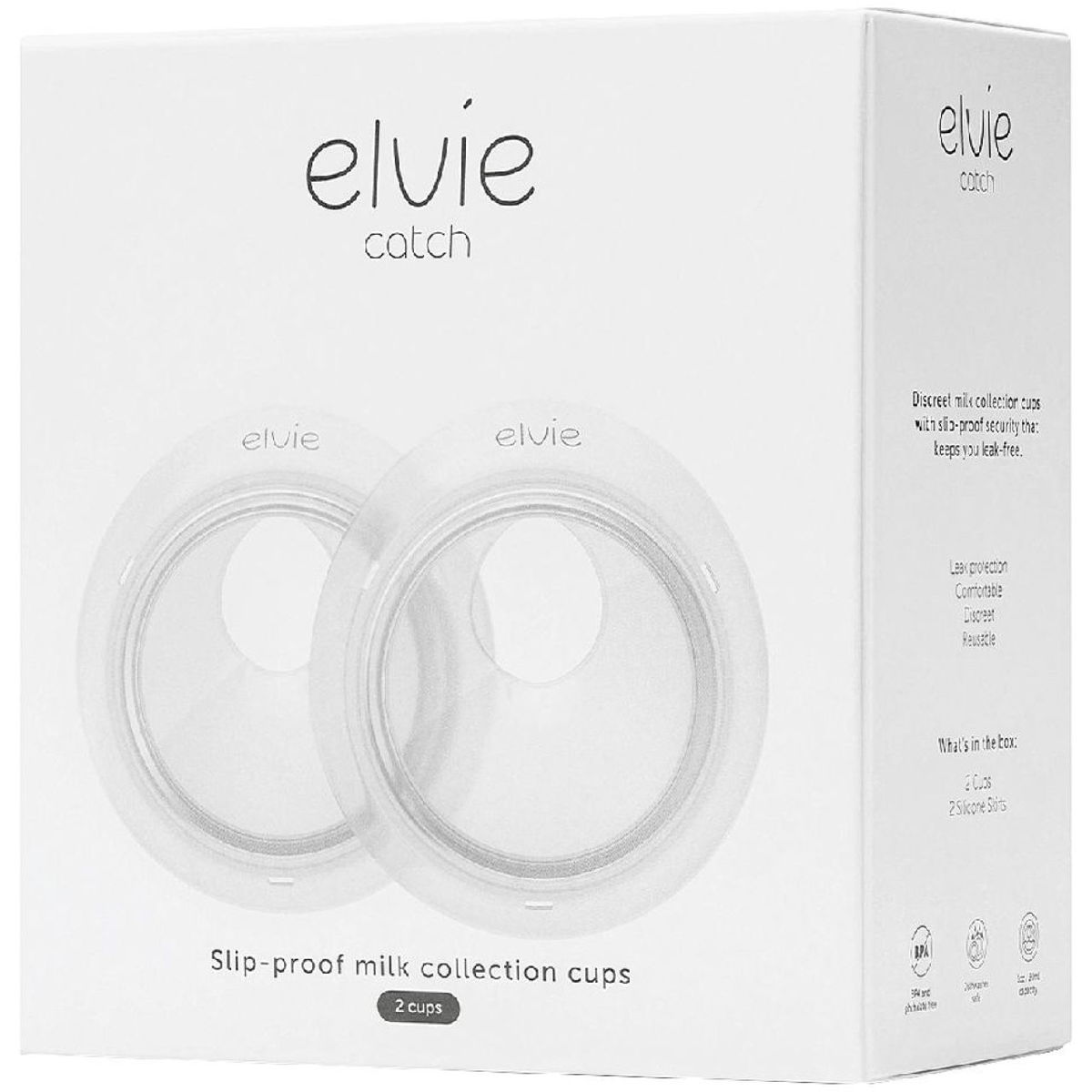 elvieelvie   Catch Milchauffangschale 2er Pack