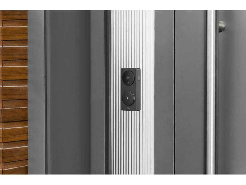 Aqara Intelligente Video-Türklingel G4 schwarz Smarte Gegensprechanlage mit HD-Kamera