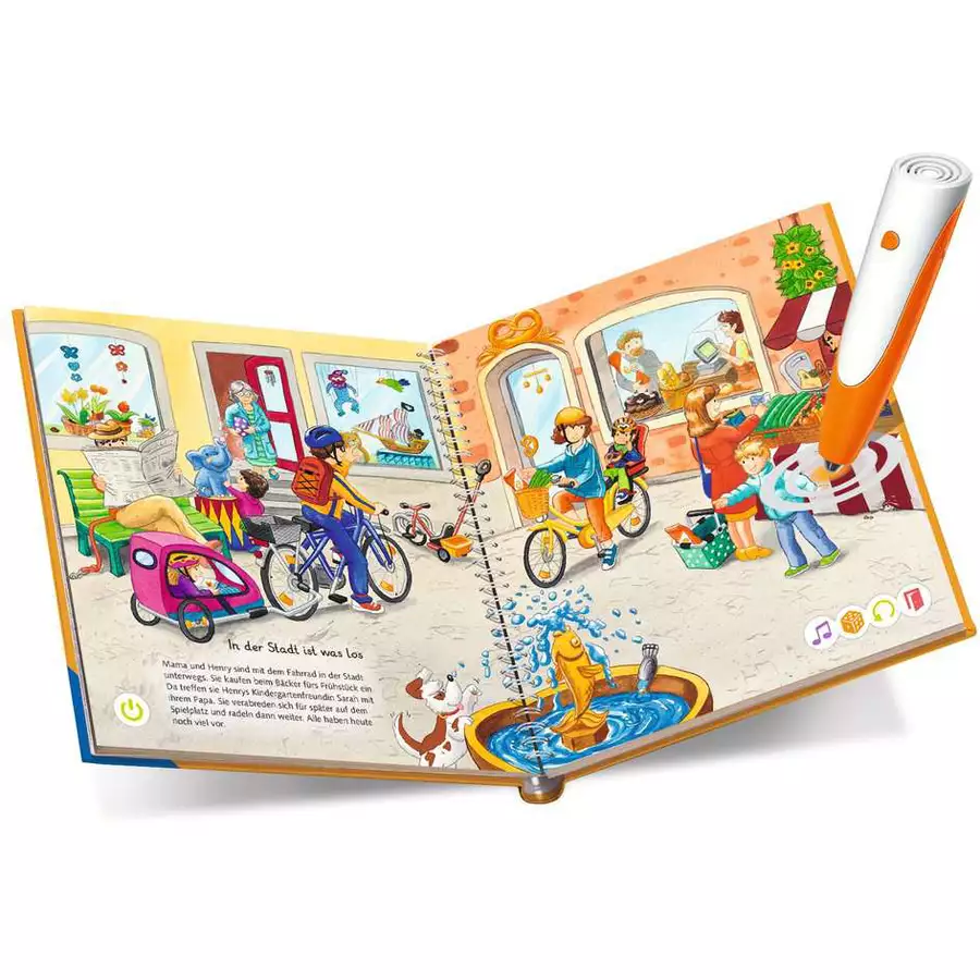 Ravensburger tiptoi® Mein Wörter-Bilderbuch Unterwegs