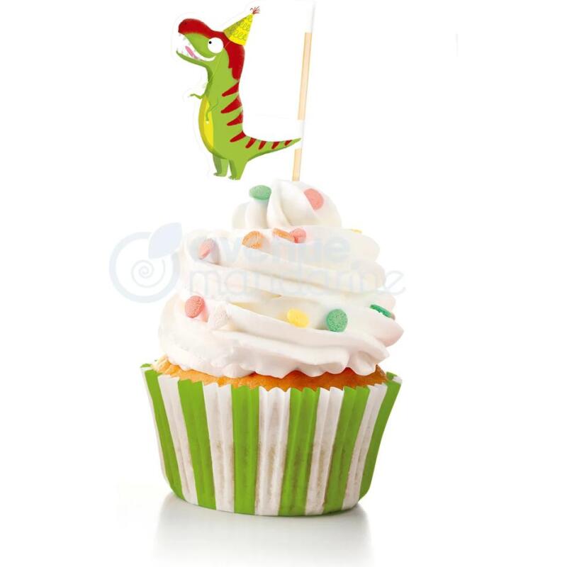 Boîte créative, Happy Cakes, Recettes et accessoires, Dinosaures - Vert