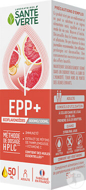 Santé Verte EPP+ 800 Extrait De Pepins De Pamplemousse Flacon 50ml