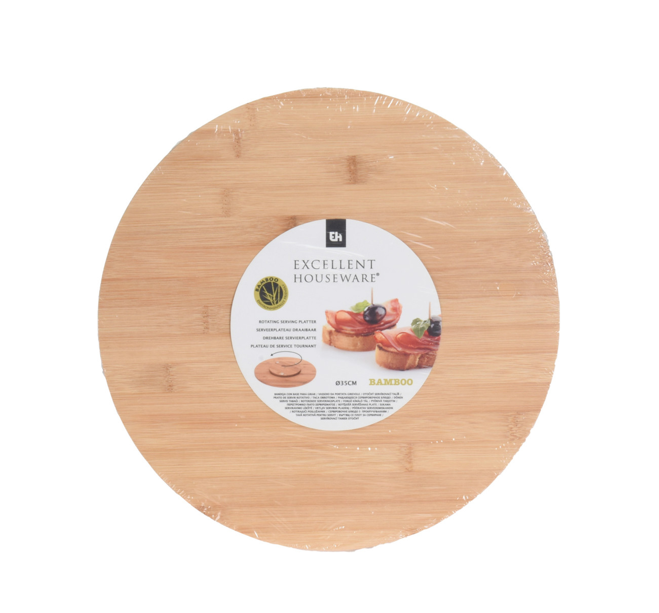 Drehteller Bambus 35 cm