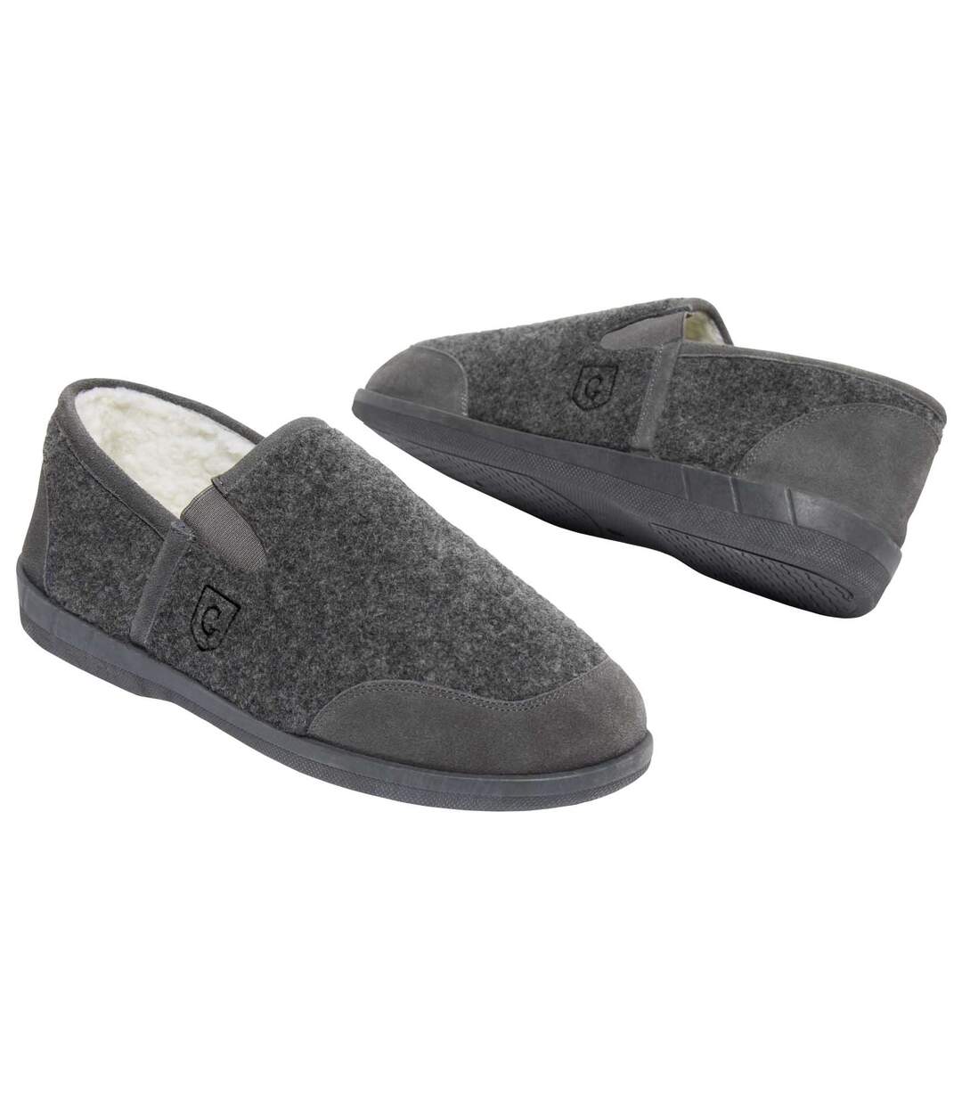 Chaussons Elastiqués Fourrés Sherpa