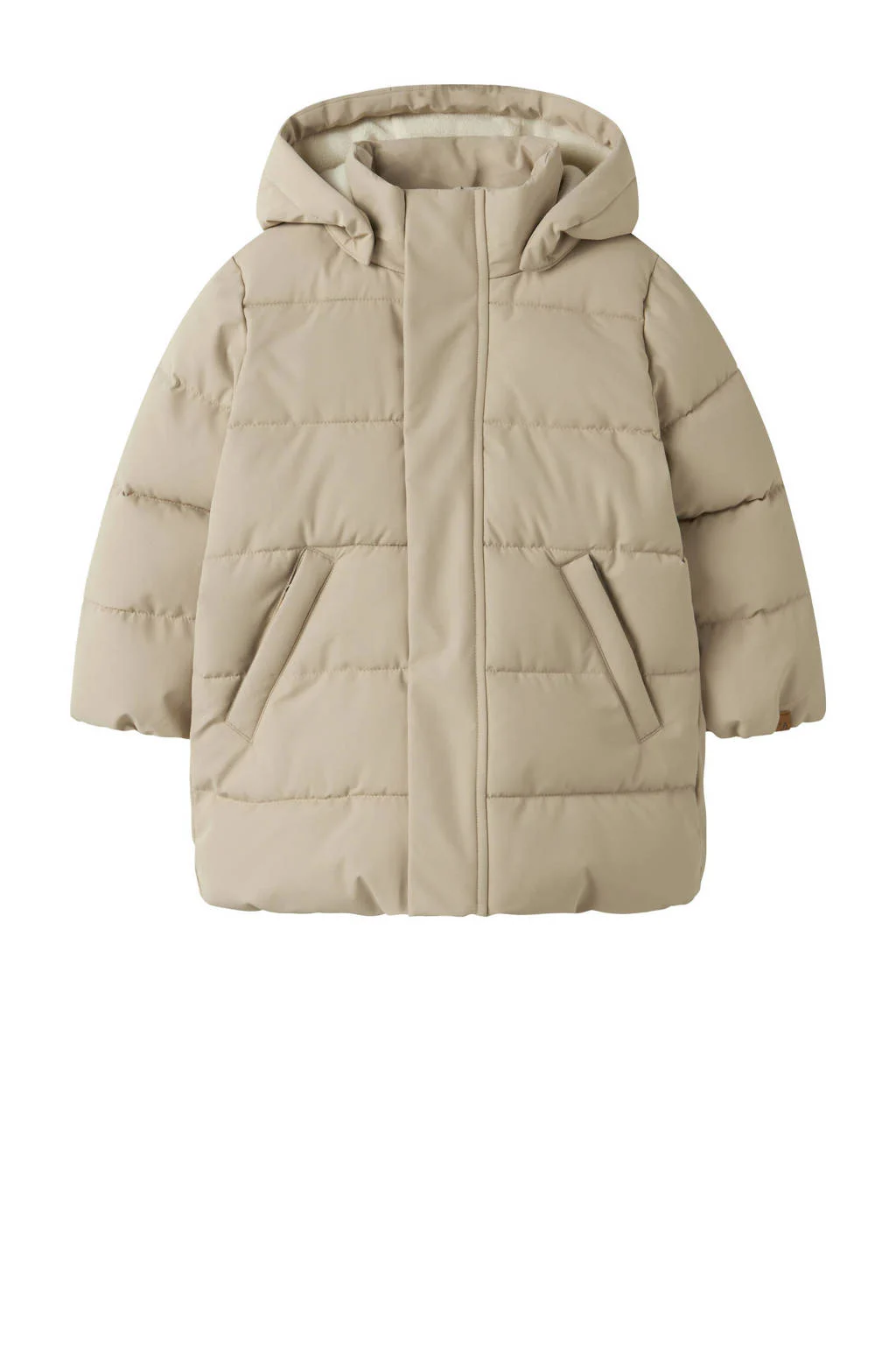 LIL' ATELIER MINI winterjas beige