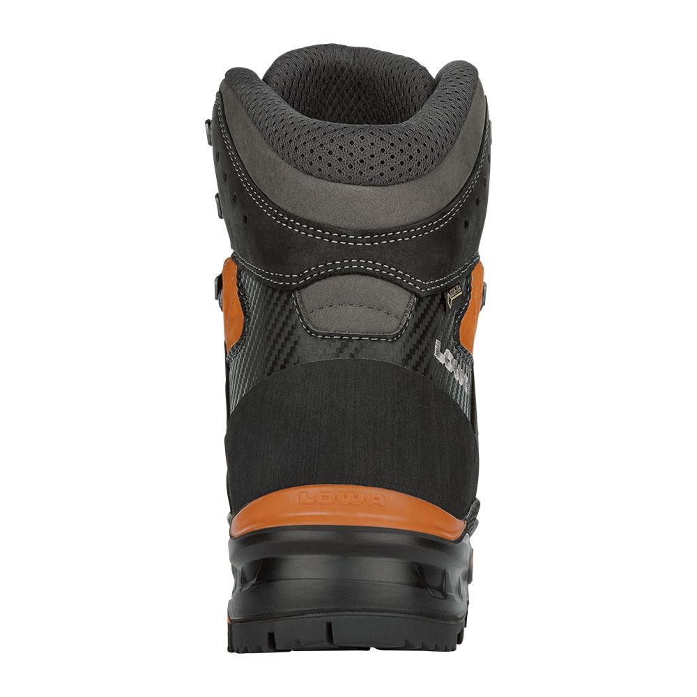 Lowa CAMINO GTX - Chaussures trekking Homme noir/orange