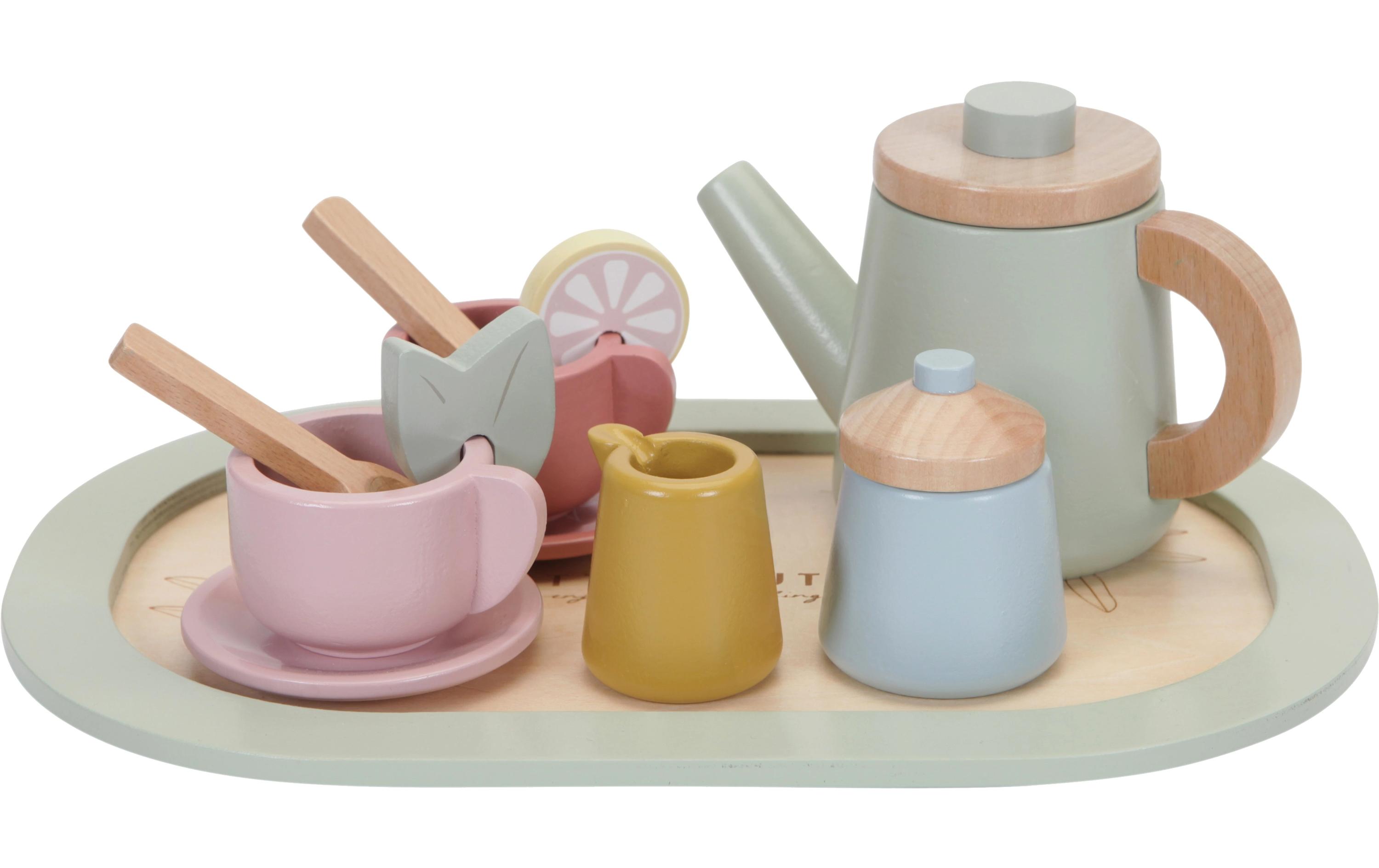 Spiel-Geschirr LD7006 Tee-setKinderspielset aus Holz