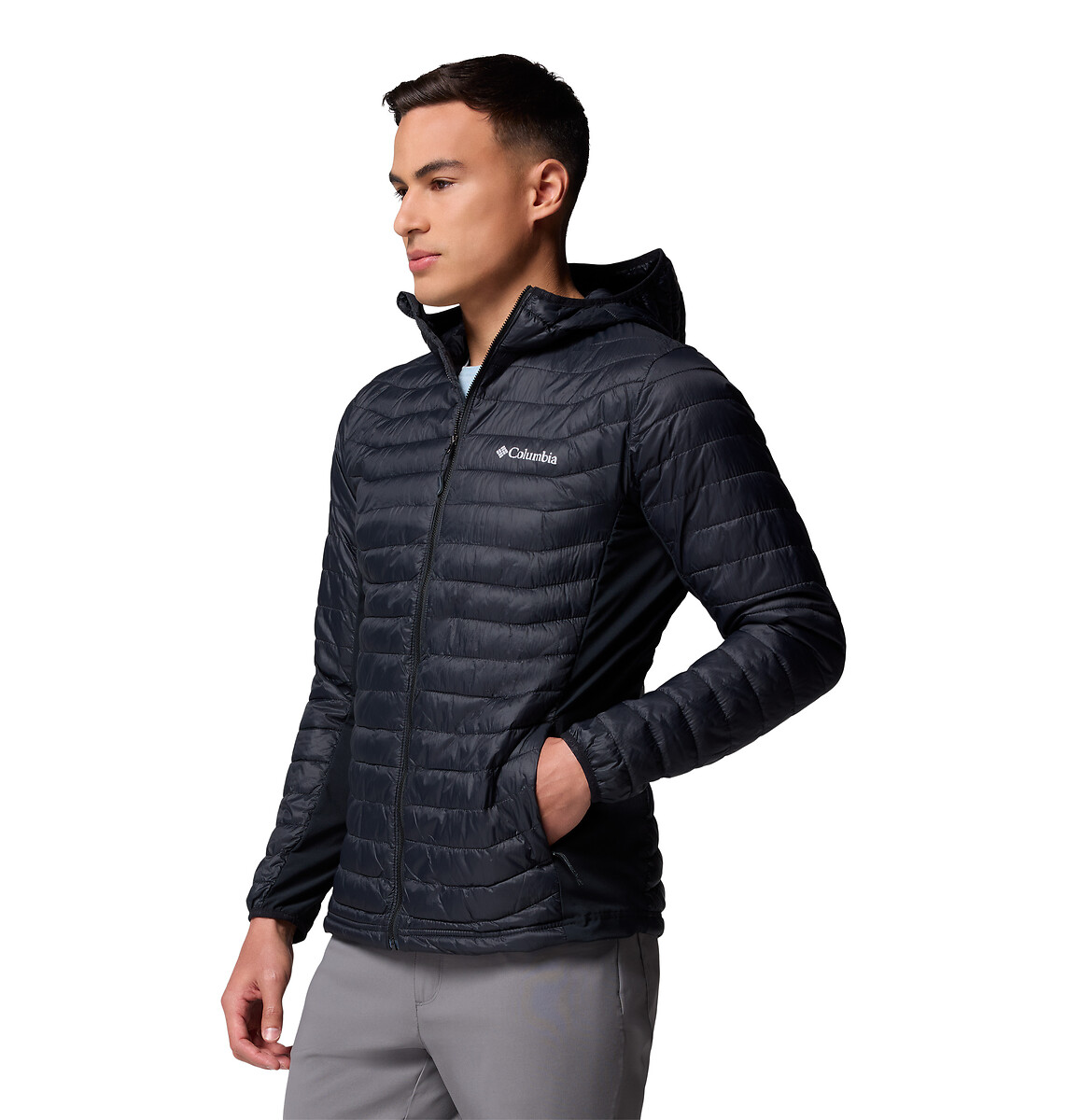COLUMBIA<br>Jaqueta fina com capuz Powder Pass