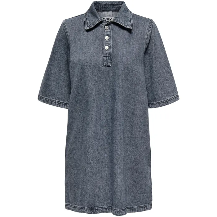 Only Gry Denim Jurk Dames