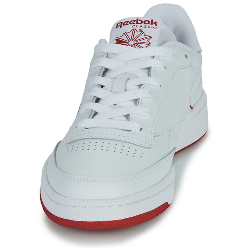 Reebok Classic - CLUB C 85 - Blanc / Rouge