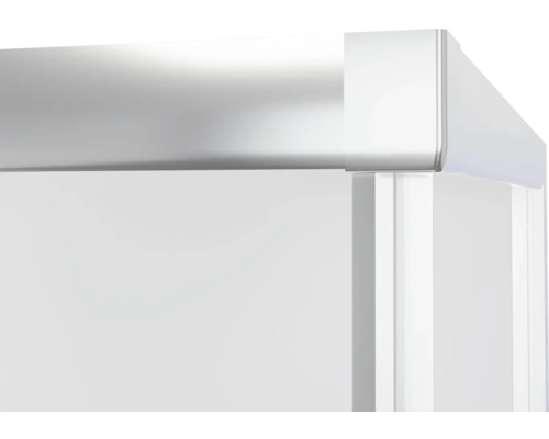 Aurlane Silver zen complete douche-unit, 80 x 110 x 217 cm, zilver-mat