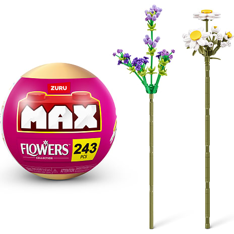 Max Bricks byggesæt lange blomster - flere varianter - assorteret