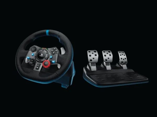Logitech® | G29 Driving Force - Rat og pedalsæt - kabling - for; Sony PlayStation 3/4/5