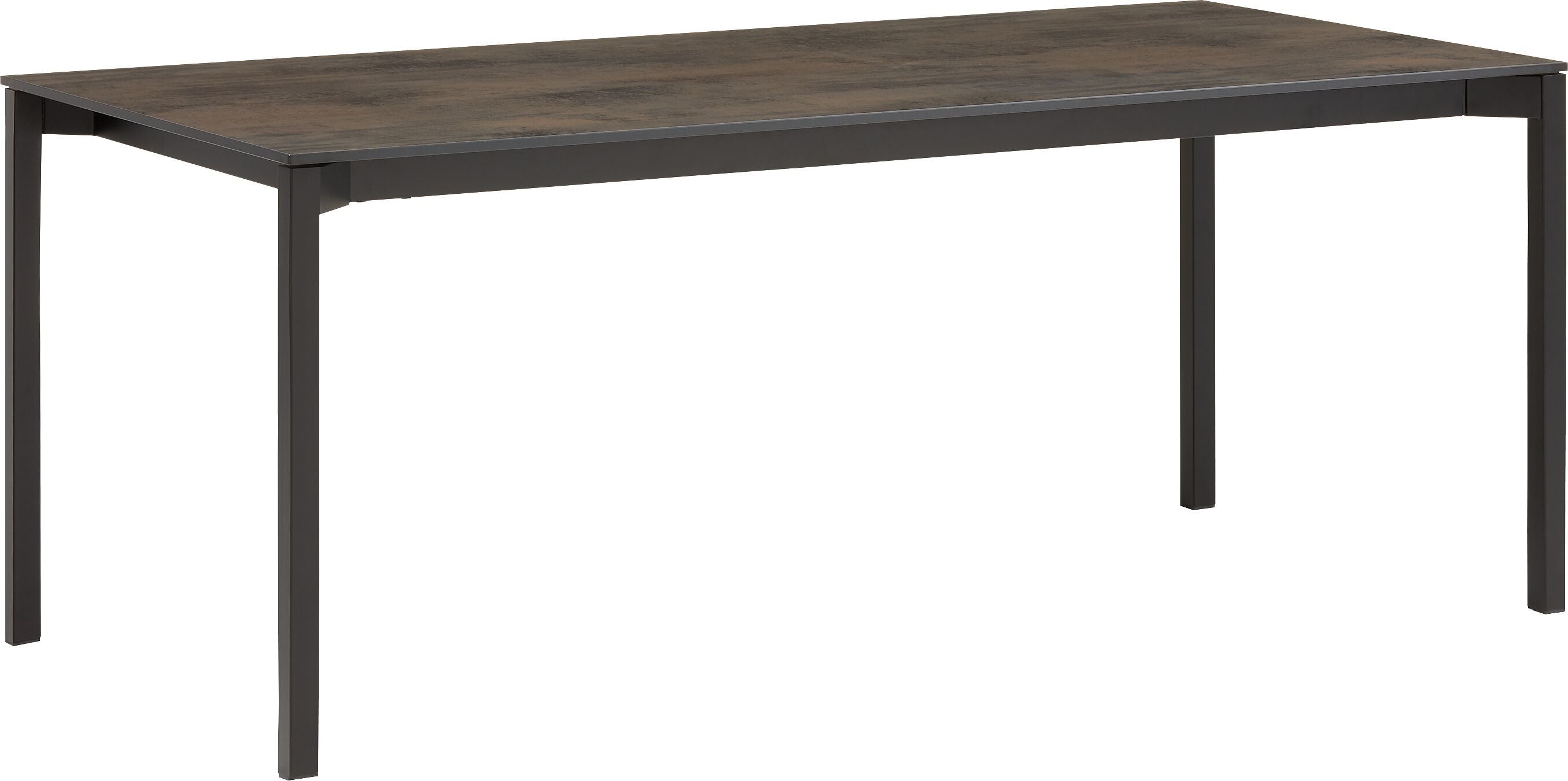 MALO Gartentisch - OXIDO TERRA / B: 180.0 cm x T: 90.0 cm x H: 75.0 cm