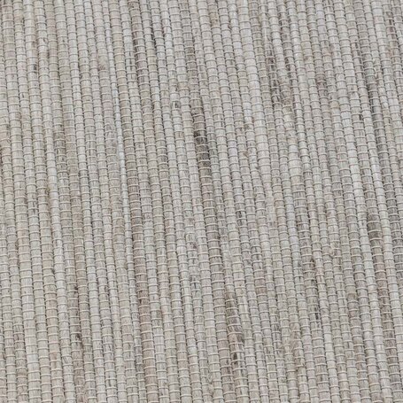 Jute Wol Katoen Vloerkleed  - Creme