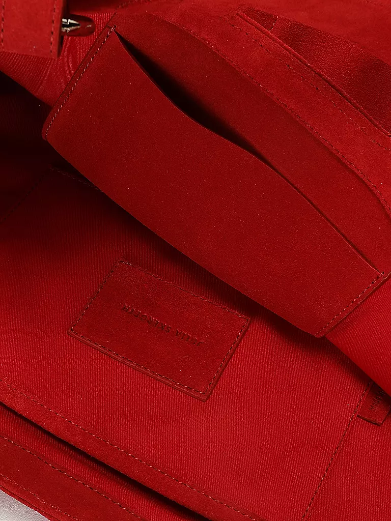 JULIA SKERGETH Ledertasche - Shopper LIMITED EDITION rot