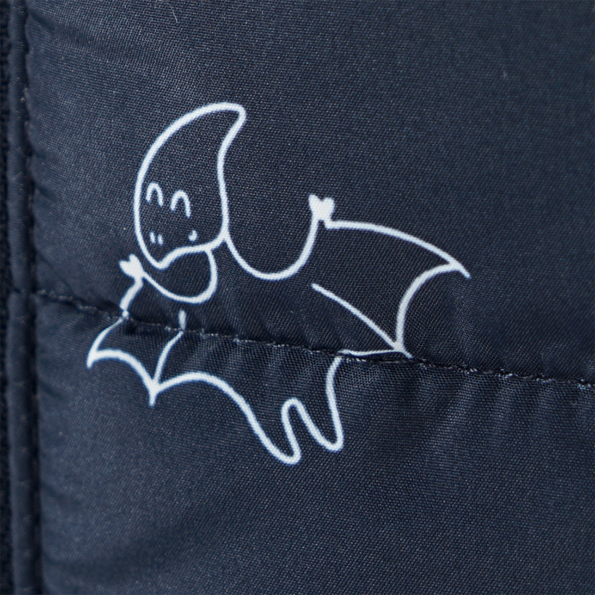 Topomini Baby Steppjacke mit Dino allover dunkelblau