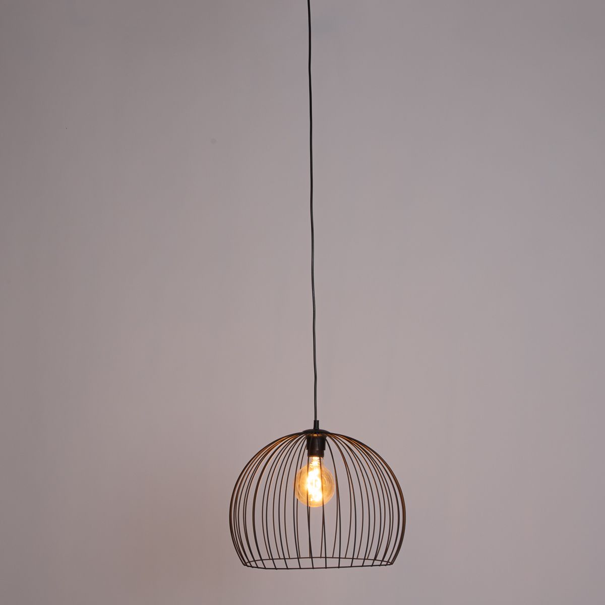 Moderne hanglamp zwart 40 cm - Koopa