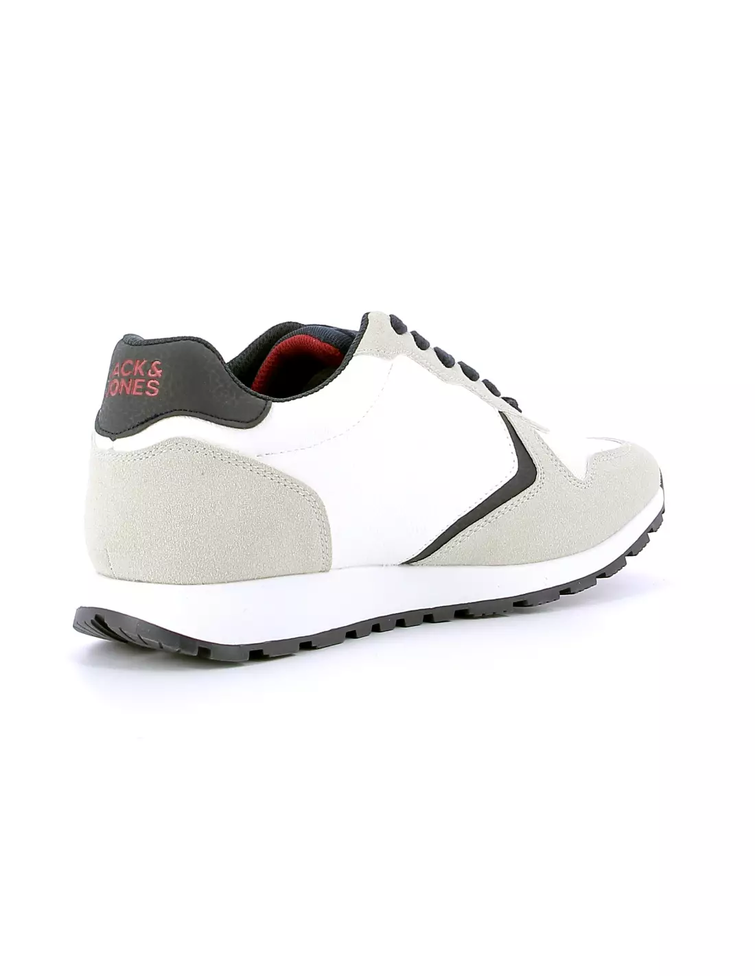 JACK & JONES JWTANE PU SNEAKER - Baskets MOONBEAMWHITE